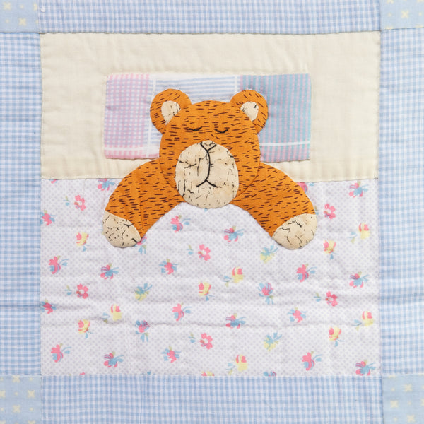 Snoozing Teddy Baby Blanket