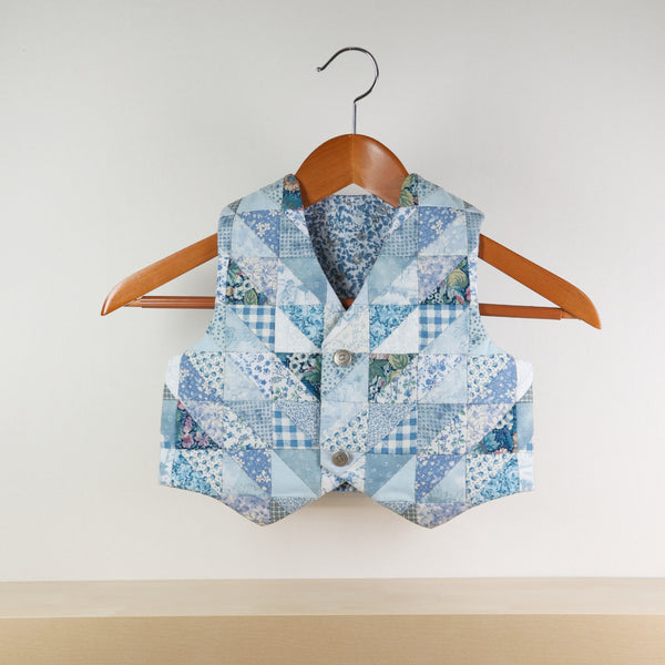 Little Gentleman Vest (Blue)