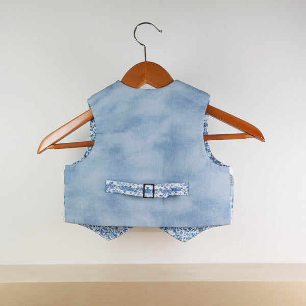 Little Gentleman Vest (Blue)