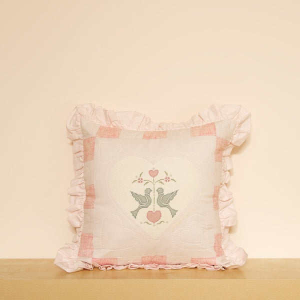 "Doves in Love" Cushion Cover