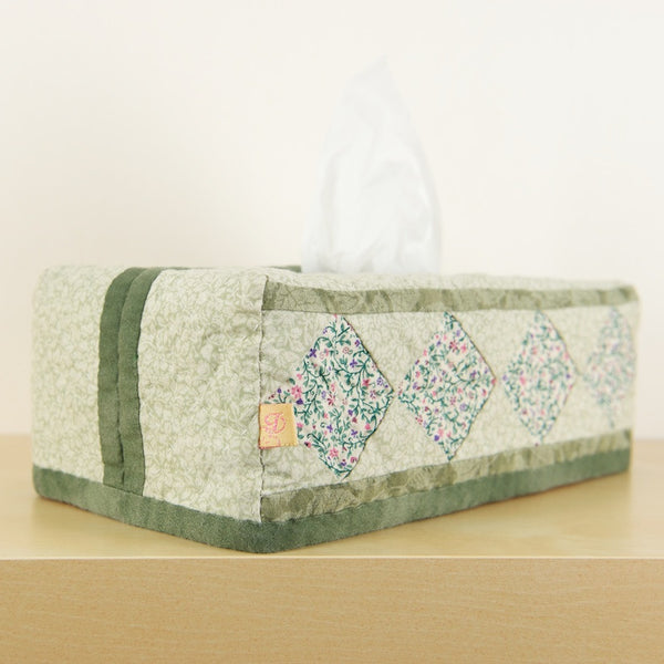 "Squares" Patchwork Rectangular Tissue Box Covers