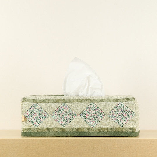"Squares" Patchwork Rectangular Tissue Box Covers