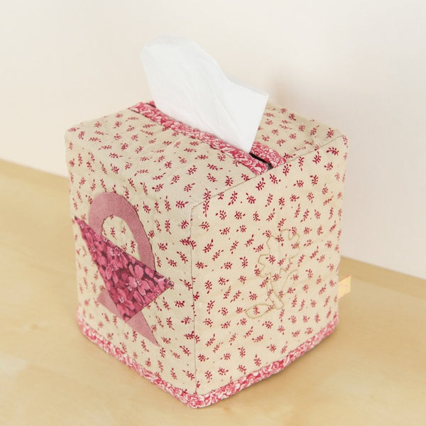 "Basket" Patchwork Tissue Box Cover